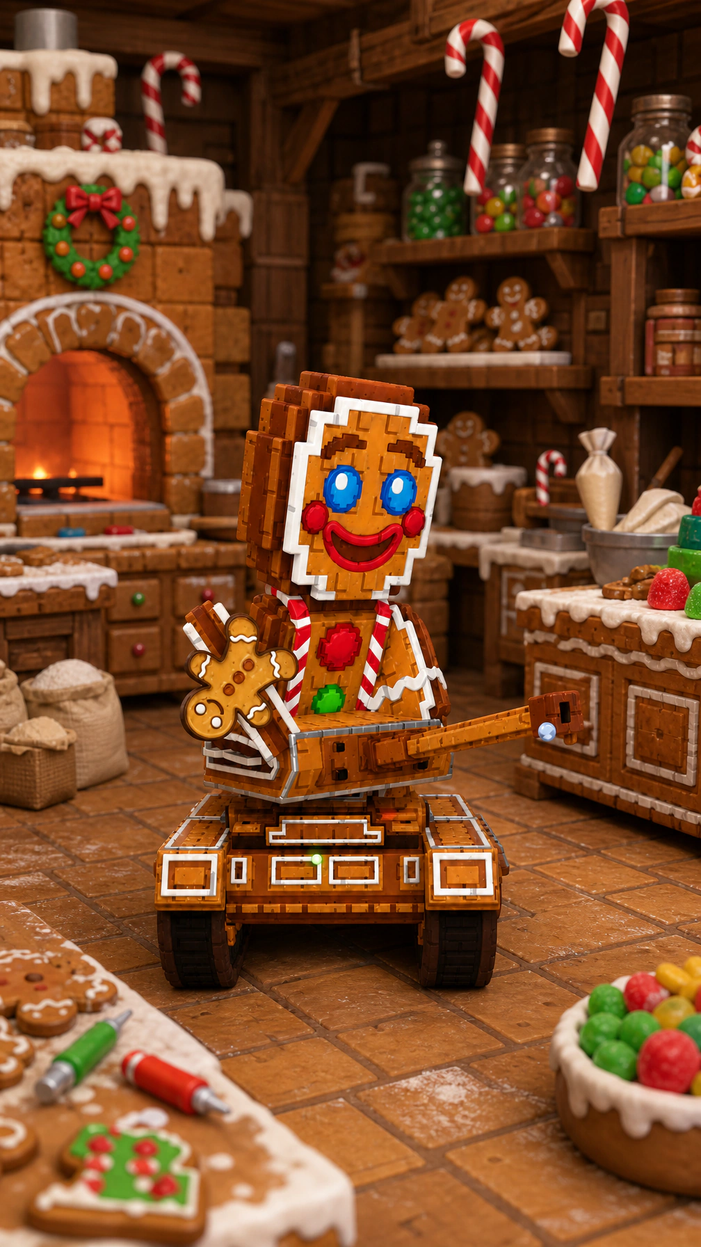 Santa's Fuse Brainrot God from Steal a Brainrot preview